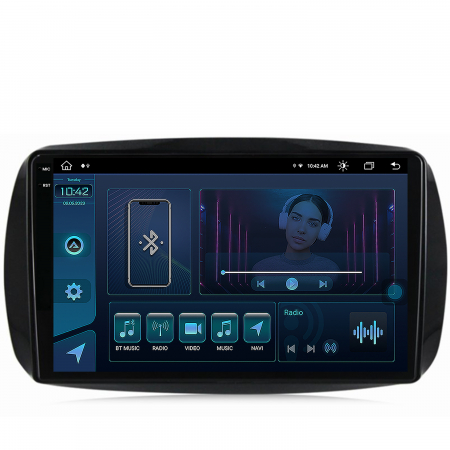Carplay SMART Fortwo 2016-Prezent 8+256GB AD-BGX | AutoDrop [1]