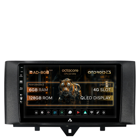 Smart FORTWO 2010-2015 - Navigatie Android Smart For Two 6+128GB | AutoDrop.ro
