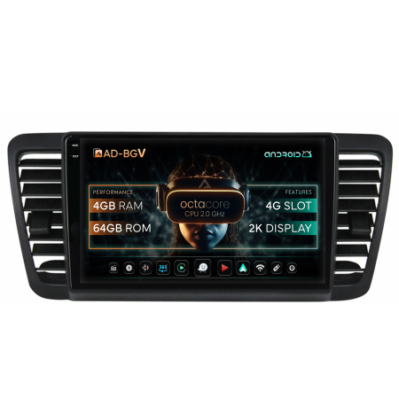 Legacy 2004-2009 - Navigatie 2K Android Subaru Legacy 4+64GB | AutoDrop.ro