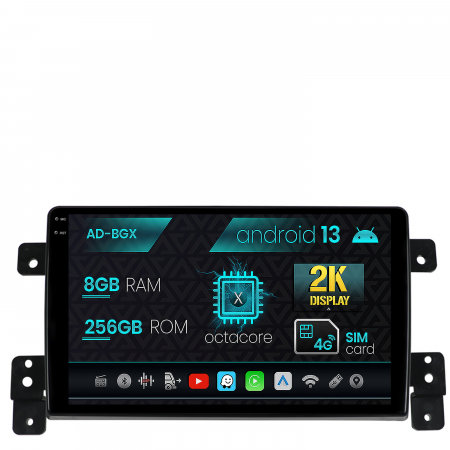 Grand-Vitara 1996-2014 - Navigatie 2K Android 13 Suzuki Grand Vitara 8GB | AutoDrop.ro