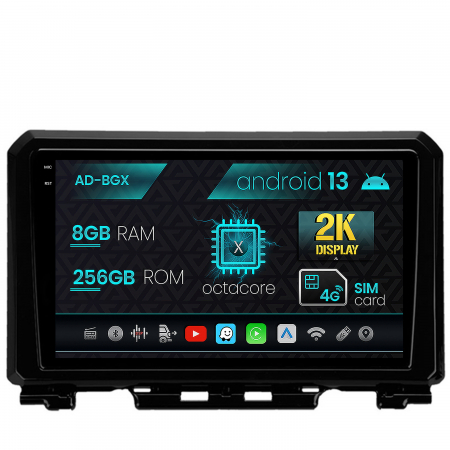 Jimny 2018 - >> - Navigatie 2K Android 13 Suzuki Jimny 8+256GB | AutoDrop.ro