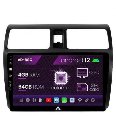 Navigatie Android 12 Suzuki Swift QLED | AutoDrop.ro [1]