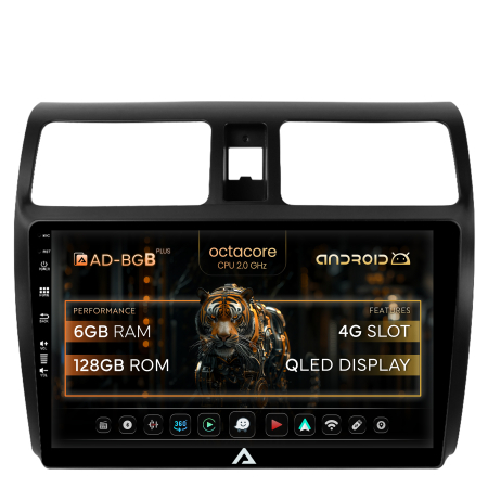 Swift 2004-2010 - Navigatie Android Suzuki Swift 6+128GB 4G | AutoDrop.ro