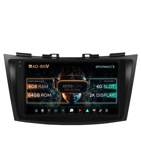 Swift 2011-2014 - Navigatie Android Suzuki Swift 2011-2017 4GB | AutoDrop.ro