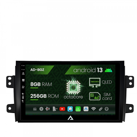 Sedici 2005-2014 - Android 13 Suzuki SX4 / Fiat Sedici 8+256GB | AutoDrop.ro