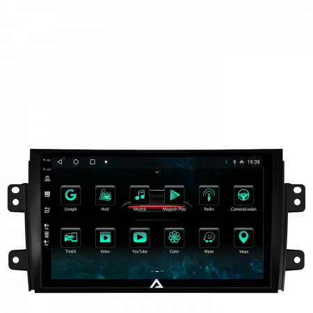 Navigatie  Android 13 Suzuki SX4 / Fiat Sedici 4G | AutoDrop.ro [2]