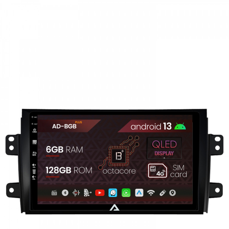 Sedici 2005-2014 - Navigatie Android 12 SX4/ Sedici AD-BGB | AutoDrop.ro