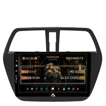 SX4 S-Cross 2014+ - Navigatie Android Suzuki SX4 2011-2016 6GB | AutoDrop.ro