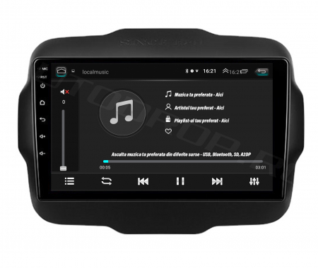 Navigatie Android Jeep Renegade 2014-2018 1GB | AutoDrop.ro [6]