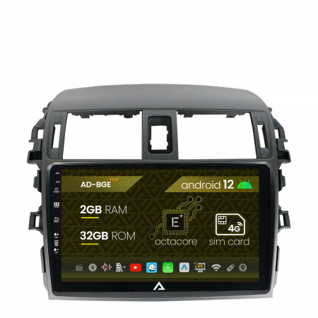 Corolla 2007-2012 - Carplay Android 12 Toyota Corolla 2gb | AutoDrop.ro