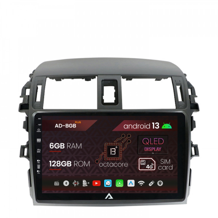 Corolla 2007-2012 - Navigatie Android 12 Toyota Corolla 6+128GB | AutoDrop.ro