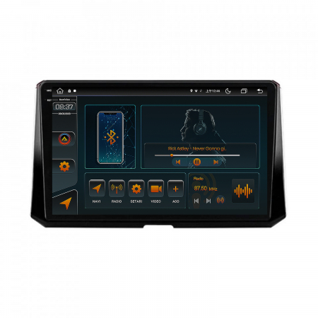 Navigatie 2K Android 13 Toyota Corolla 4+64GB | AutoDrop.ro [1]