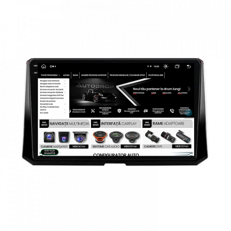 Navigatie 2K Android 13 Toyota Corolla 8+256GB | AutoDrop.ro [11]