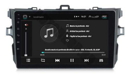 Navigatie Android Toyota Corolla 1+16GB | AutoDrop.ro [8]