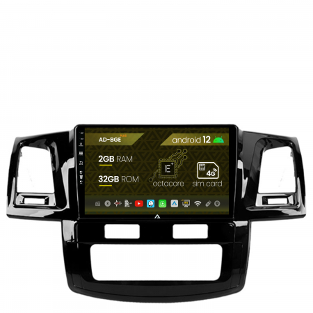Hilux 2005-2014 - Navigatie Carplay Toyota Hilux Android 2GB | AutoDrop.ro