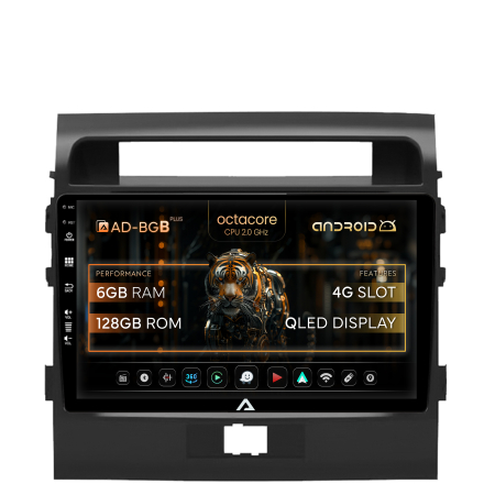 Land Cruiser J200 2007-2019 - Navigatie Android Land Cruiser 200 AD-BGB | AutoDrop.ro