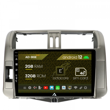 Land Cruiser Prado J150 2009-2013 - Carplay Android 12 Land Cruiser 2GB | AutoDrop.ro