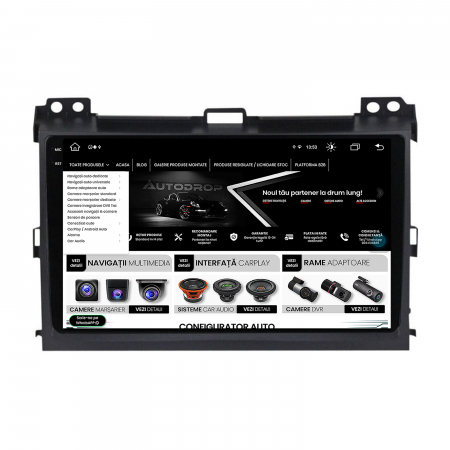 Navigatie Android 13 2K Prado 8+256GB | AutoDrop.ro [10]