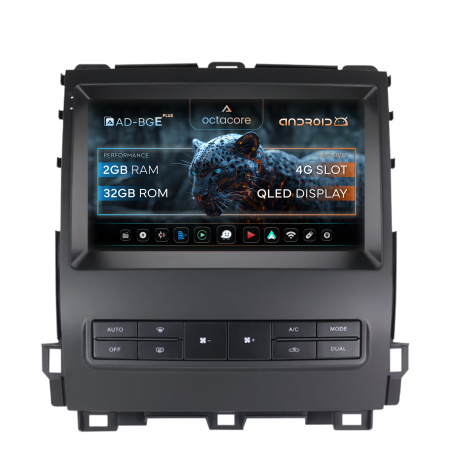 Land Cruiser Prado J120 2002-2009 - Carplay Android 12 Land Prado 2GB | AutoDrop.ro
