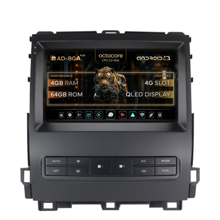 Land Cruiser Prado J120 2002-2009 - Navigatie  Android 13 Toyota Prado | AutoDrop.ro