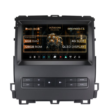 Land Cruiser Prado J120 2002-2009 - Navigatie Android 12 Toyota Prado 6GB | AutoDrop.ro