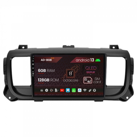 Proace 2016-2020 - Carplay Android 12 Toyota Proace 2016+ 6GB | AutoDrop.ro