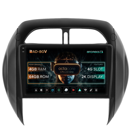 RAV4 2001-2005 - Navigatie Android 2K Toyota RAV4 (2003-2005), 4+64GB | AutoDrop.ro