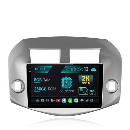 RAV4 2006-2012 - Navigatie 2K Android 13 Toyota RAV4 8+256GB | AutoDrop.ro