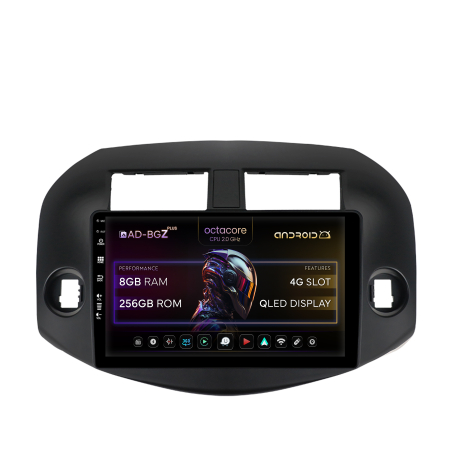 RAV4 2006-2012 - Navigatie Android 13 Toyota RAV4 8+256GB B | AutoDrop.ro