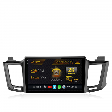 RAV4 2013-2018 - Android 13 2K Toyota RAV4 2013 4+64GB | AutoDrop.ro