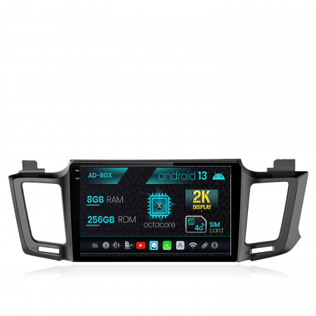 RAV4 2013-2018 - Android 13 2K Toyota RAV4 2013 8+256GB | AutoDrop.ro