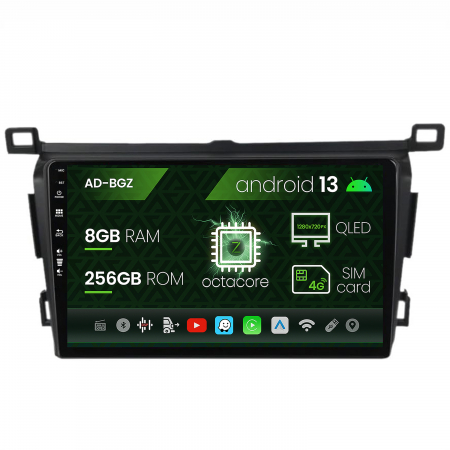 RAV4 2013-2018 - Android 13 Toyota RAV4 2013 8+256GB | AutoDrop.ro