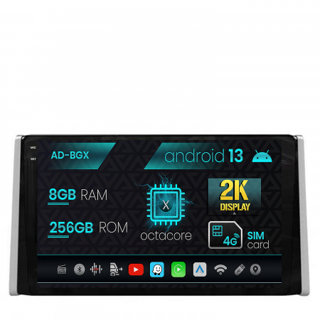 RAV4 2018 - >> - Carplay Android 13 Toyota RAV4 2018+ 8GB | AutoDrop.ro