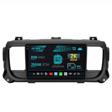 Proace 2016-2020 - Carplay Android 13 Toyota Proace 2016+ 8GB | AutoDrop.ro