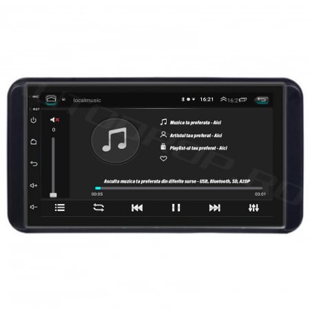 Navigatie Auto GPS Toyota 2DIN 20X10CM 1GB | AutoDrop.ro [6]