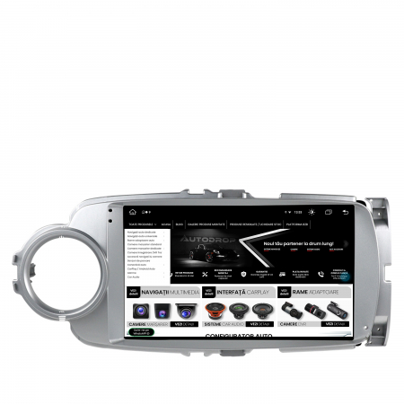 Navigatie Android Toyota Yaris 2010+ 8GB | AutoDrop.ro [3]