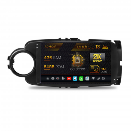 Yaris 2011-2018 - Navigatie Android 2K Toyota Yaris 2010+ 4GB | AutoDrop.ro