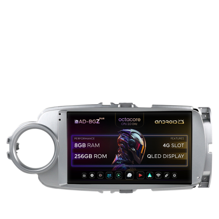 Yaris 2011-2018 - Navigatie Android Toyota Yaris 2010+ 8GB | AutoDrop.ro