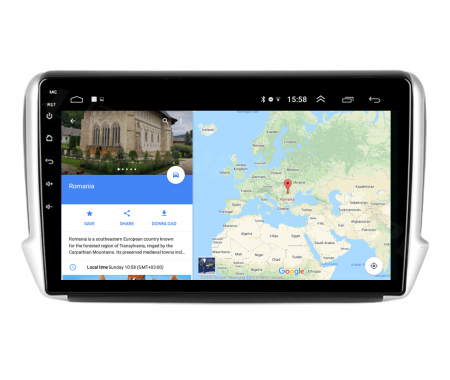 Navigatie Android Peugeot 208/2008 1GB | AutoDrop.ro [10]