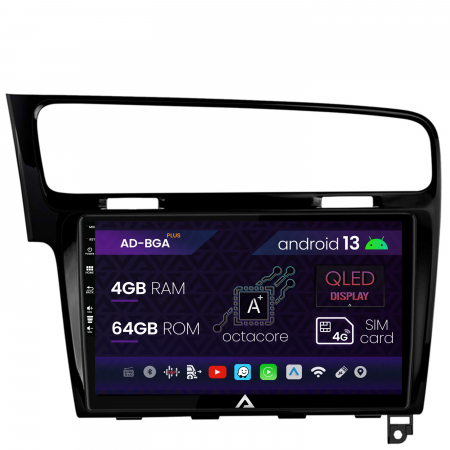 Golf 7 2013 - >> - Navigatie  Android 13 Volkswagen Golf 7 | AutoDrop.ro