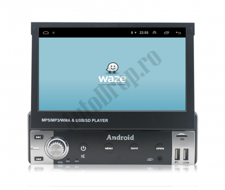 Navigatie Android 1DIN cu Ecran Retractabil | AutoDrop.ro [9]