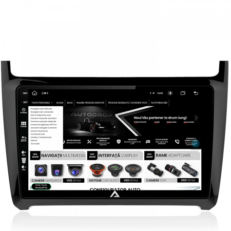 Navigatie Android 13 Volkswagen Polo 8+256GB | AutoDrop.ro [4]