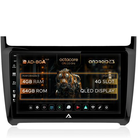 Polo 5 MK5 2012-2018 - Navigatie  Android  Volkswagen Polo | AutoDrop.ro