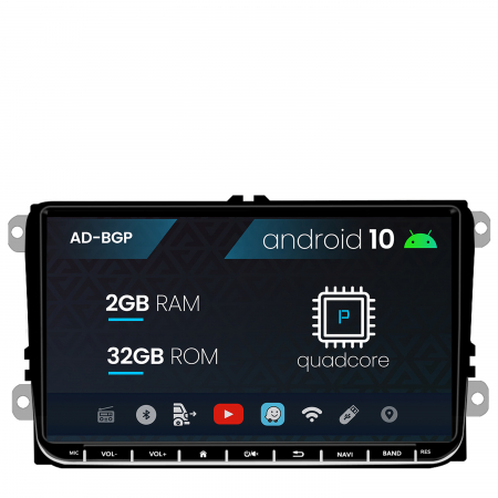 Navigatie VW, Seat, Skoda, Android 10, AD-BGPW9MTK2GB [1]