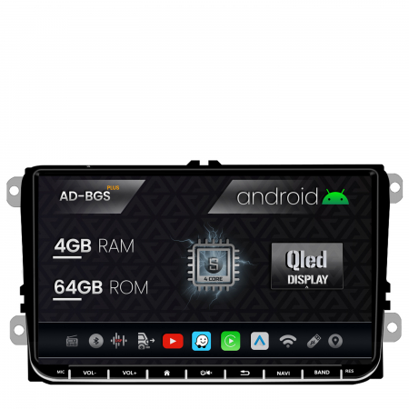 Navigații auto dedicate - Navigatie Android Volkswagen/Skoda 4+64 | AutoDrop.ro
