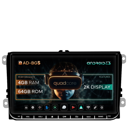 Passat B6 2006-2011 - Navigatie Android Volkswagen/Skoda 4+64 | AutoDrop.ro