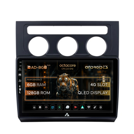 Touran 2003-2016 - Navigatie Android Volkswagen Touran 03-10 6GB | AutoDrop.ro