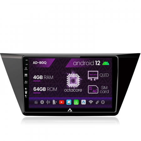Navigatie QLED Volkswagen Touran 2016+ 4GB | AutoDrop.ro [0]