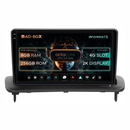 S40 2004-2012 - Navigatie 2K Android Volvo C40 C30 S40 C70 V50 8GB | AutoDrop.ro