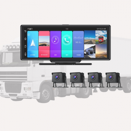Navigator pentru bord camion STAR T99 DVR, 4G, 10.26" touch screen, Android 8.1, 2GB RAM 32GB ROM, Flota, DMS, GPS, ADAS, 4 Camere [0]